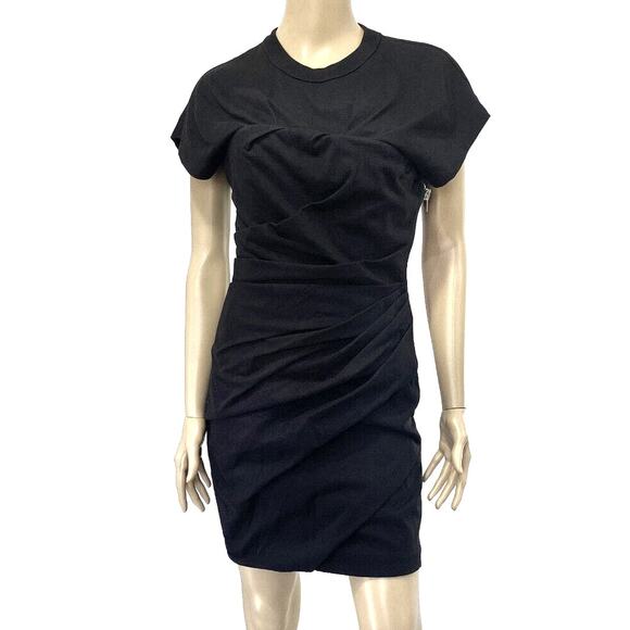 NWT Alexander Wang Draped Bustier Structured Dress Size 4 - Picture 9 of 15